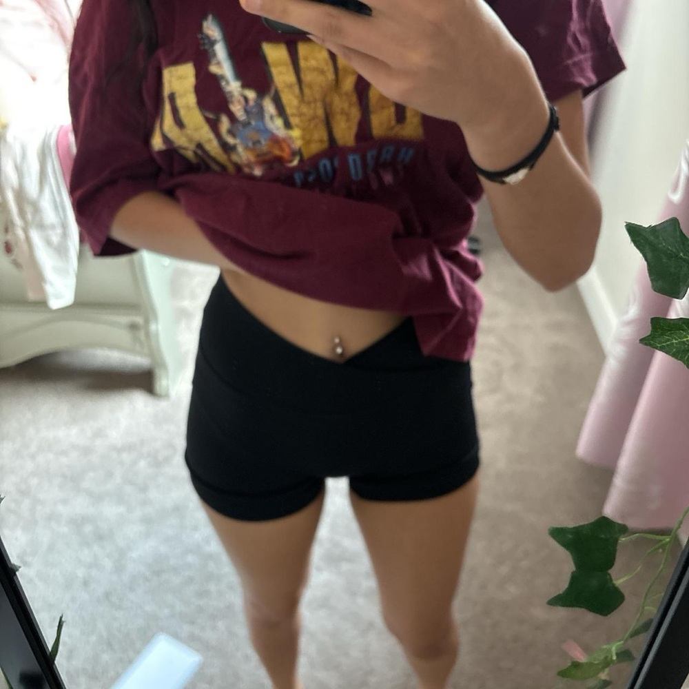 black spandex